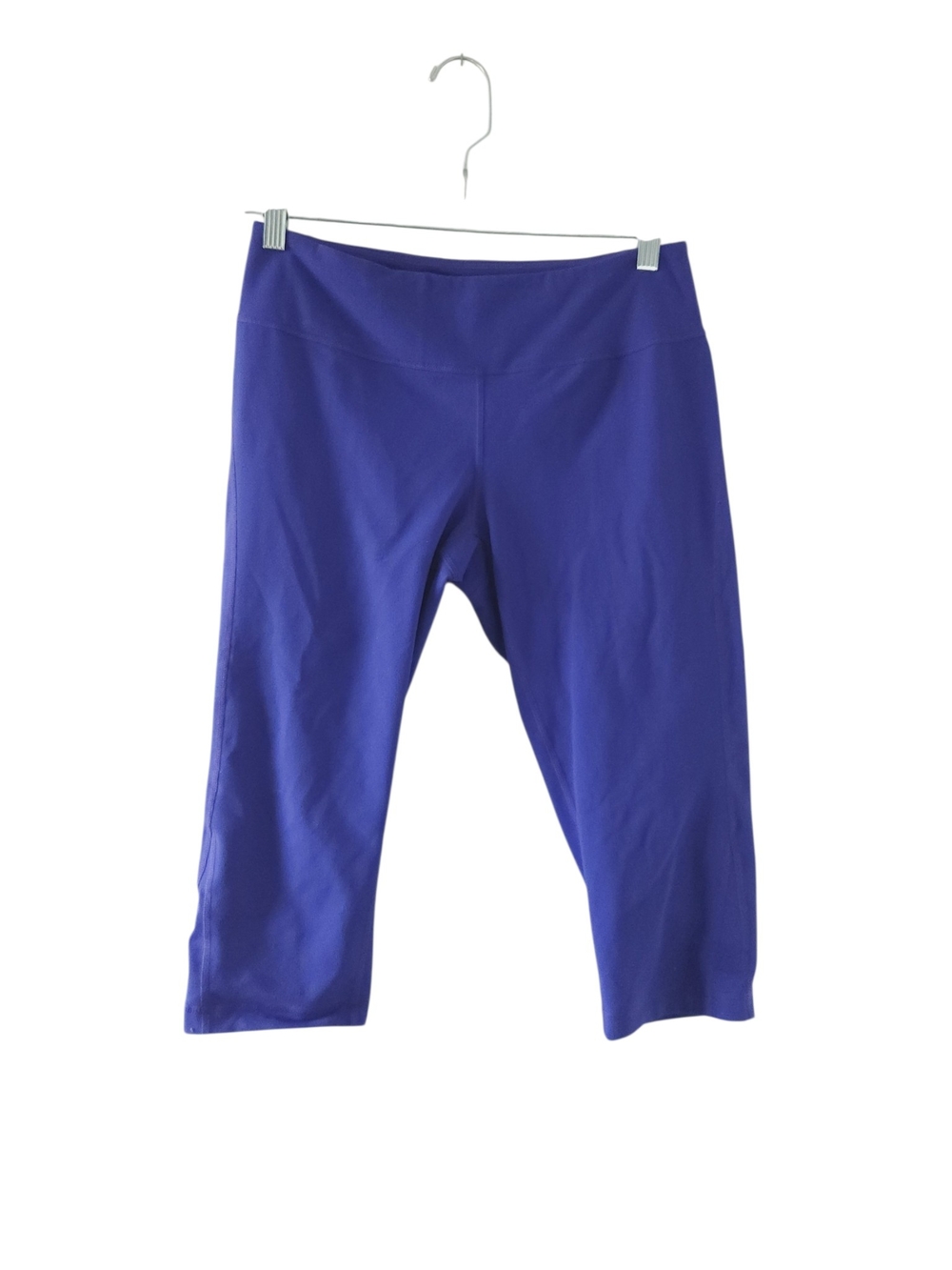 Zella Purple Capri Leggings Comfortable Waistband Medium Women Workout Pant